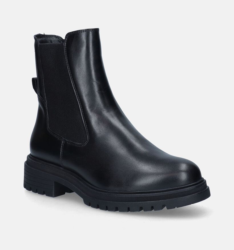 Tamaris Zwarte Chelsea boots voor dames (346601) - geschikt voor steunzolen