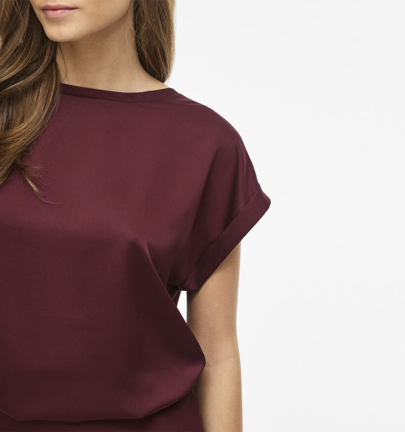Vila Ellette Bordeaux Blouse voor dames (378452)