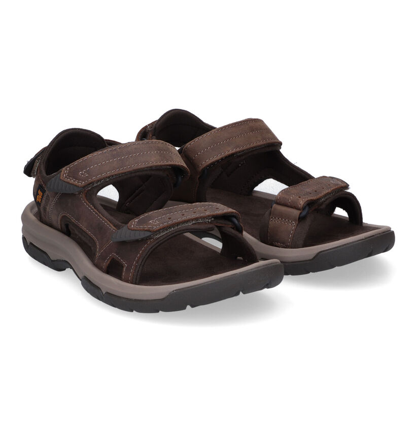 Teva Langdon Sandal Sandales de marche en Marron pour hommes (354633)