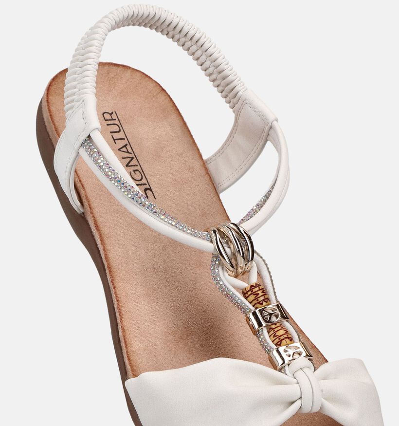 Signatur Sandales en Blanc pour femmes (372331)