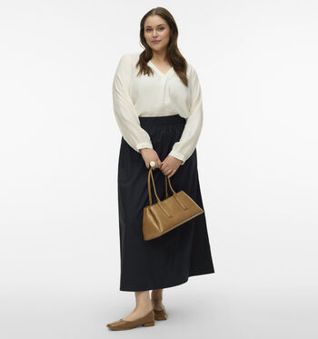 Vero Moda Curve Blouses Wit/Groen