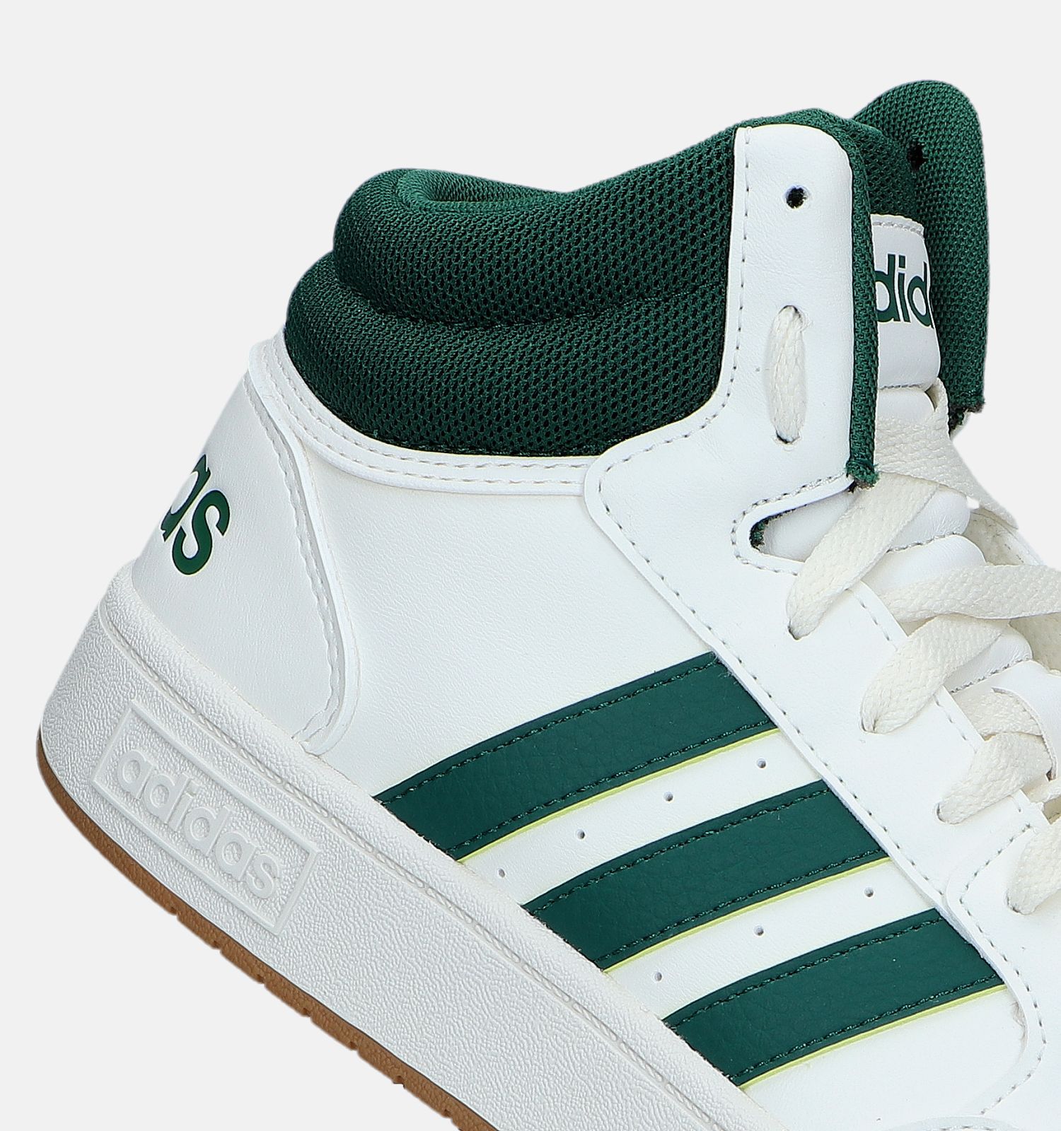 Adidas hoge shop sneakers heren wit