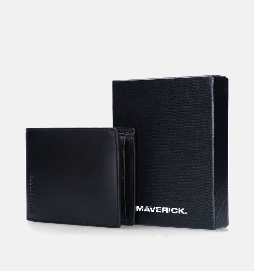 Maverick Portefeuille en Noir pour hommes (341267)