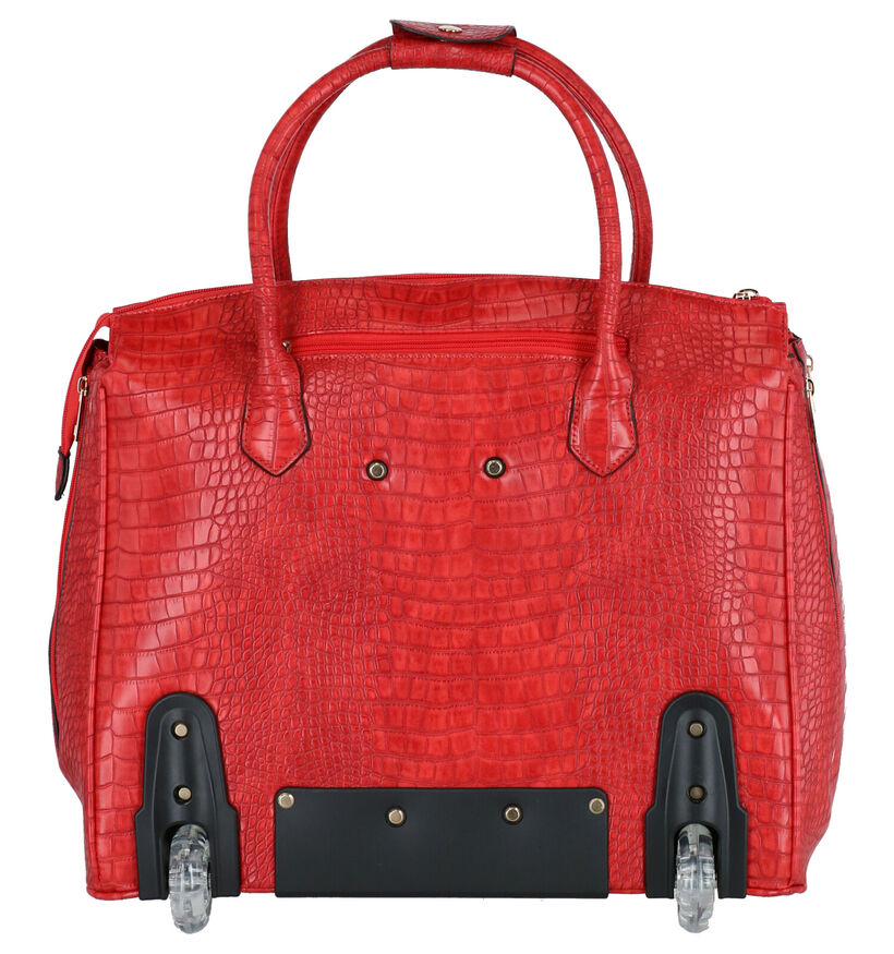 Olivia Lauren Louna Sac à roulettes en Rouge pour femmes (333977)