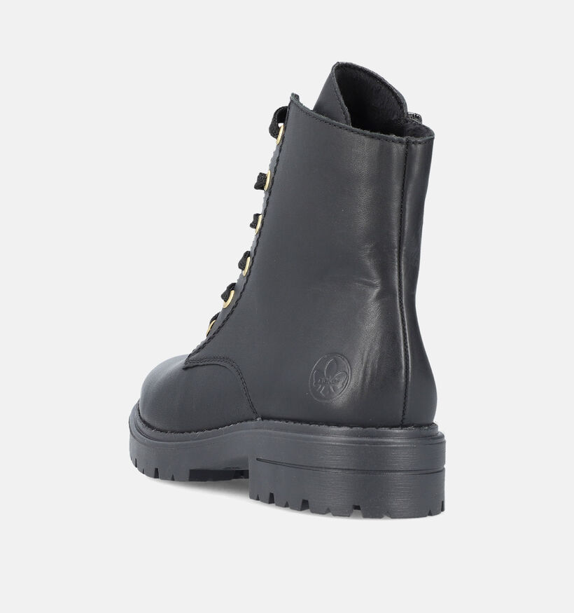 Rieker Zwarte Bottines voor dames (347427)