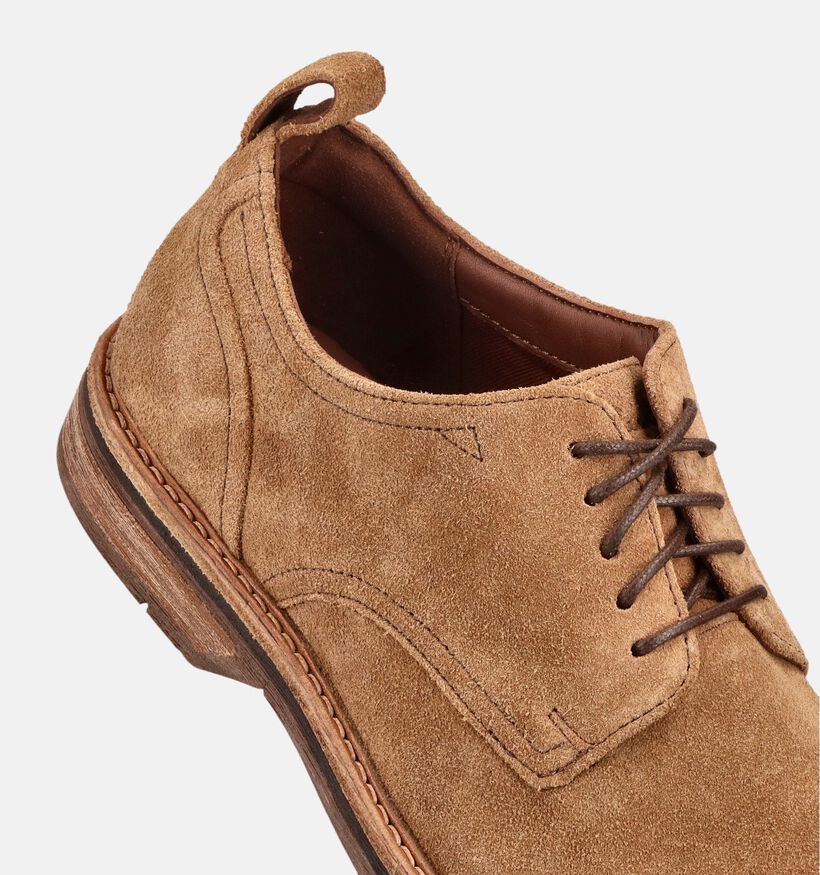 Clarks Aldwin Lace Bruine Geklede Veterschoenen voor heren (370688)