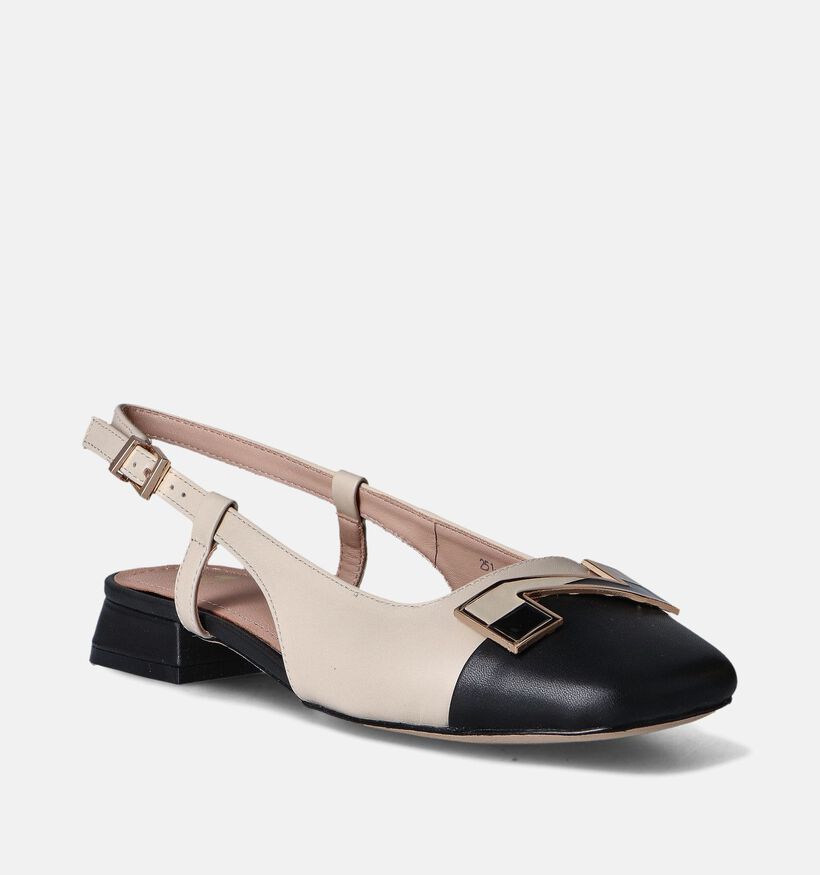 Nathan-Baume Escarpins slingback en Beige pour femmes (356279)