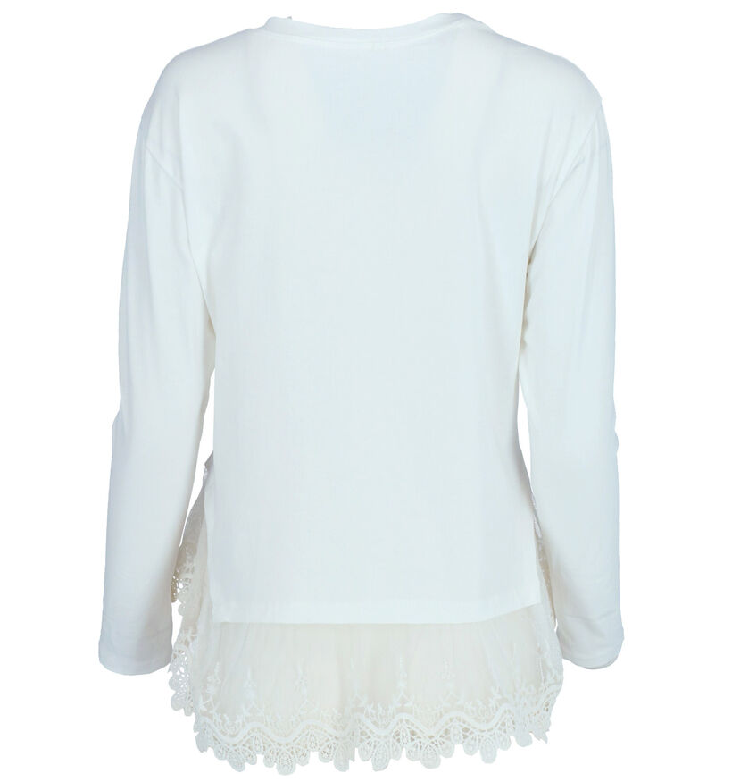 Carla Giannini T-shirt manches longues en Blanc (279409)