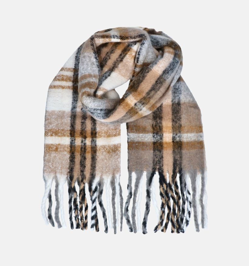 Via Limone Taupe Sjaal voor dames (350675)