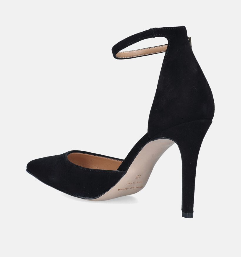 Laurent David Zwarte Pumps met gespje voor dames (358616)