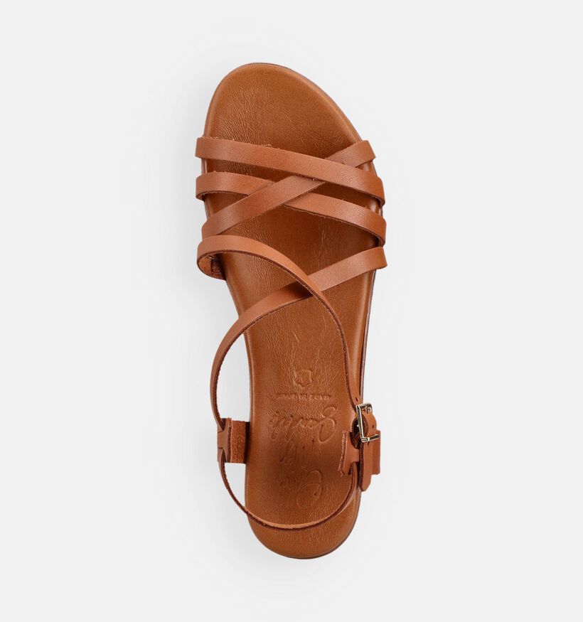 Oh My Sandals Cognac Sandalen voor dames (373340)