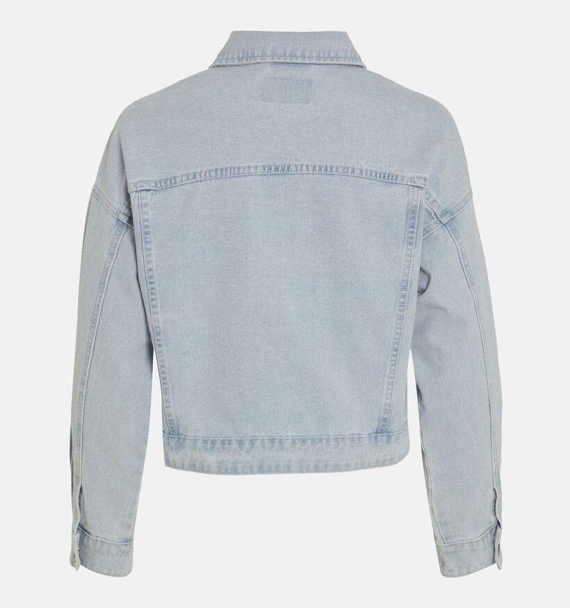 Vila Kira Veste en jeans en Bleu pour femmes (337662)