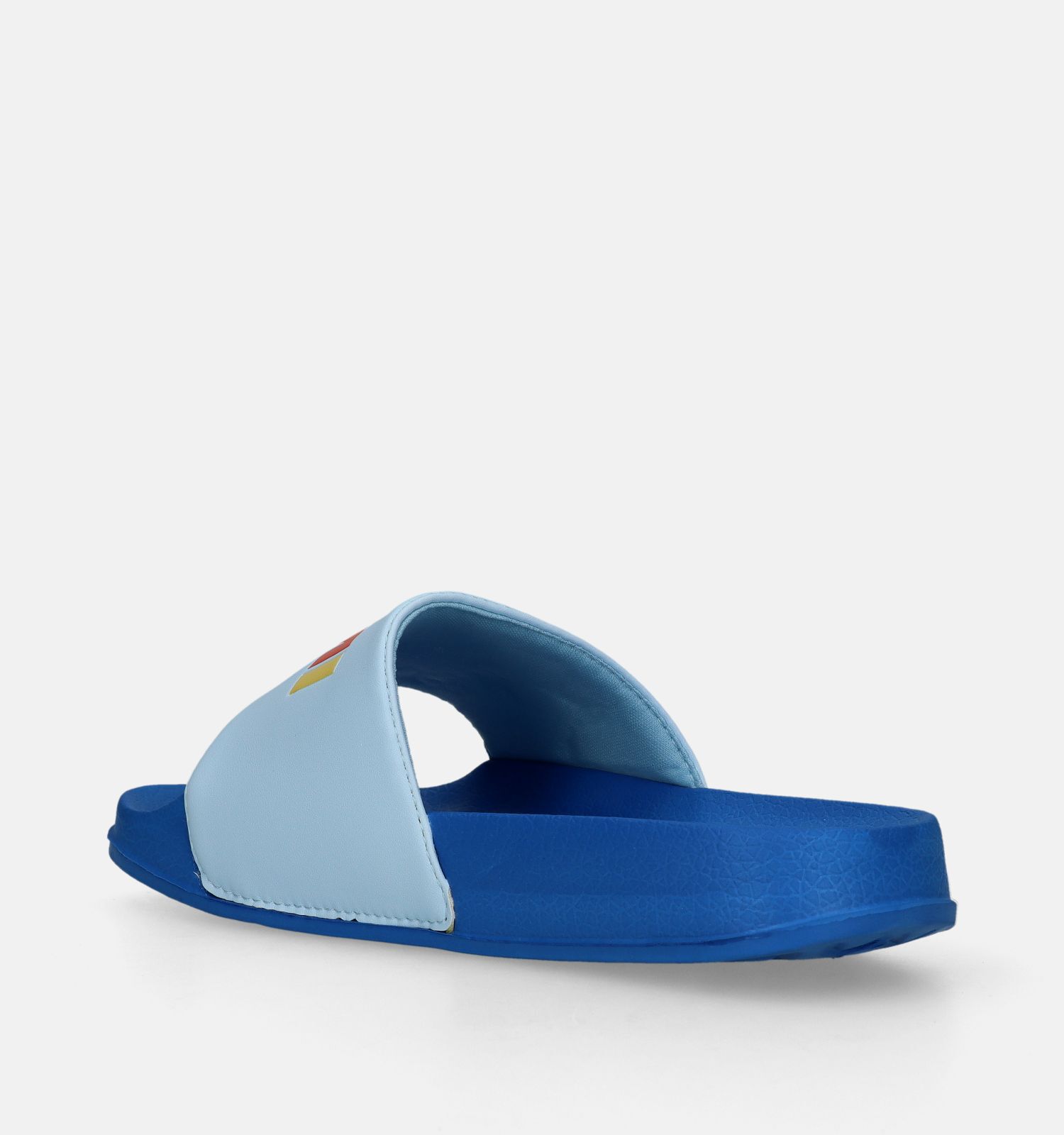 Blauwe badslippers new arrivals