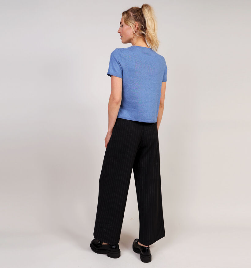 JDY Bodil Knit T-shirt en Bleu pour femmes (359943)