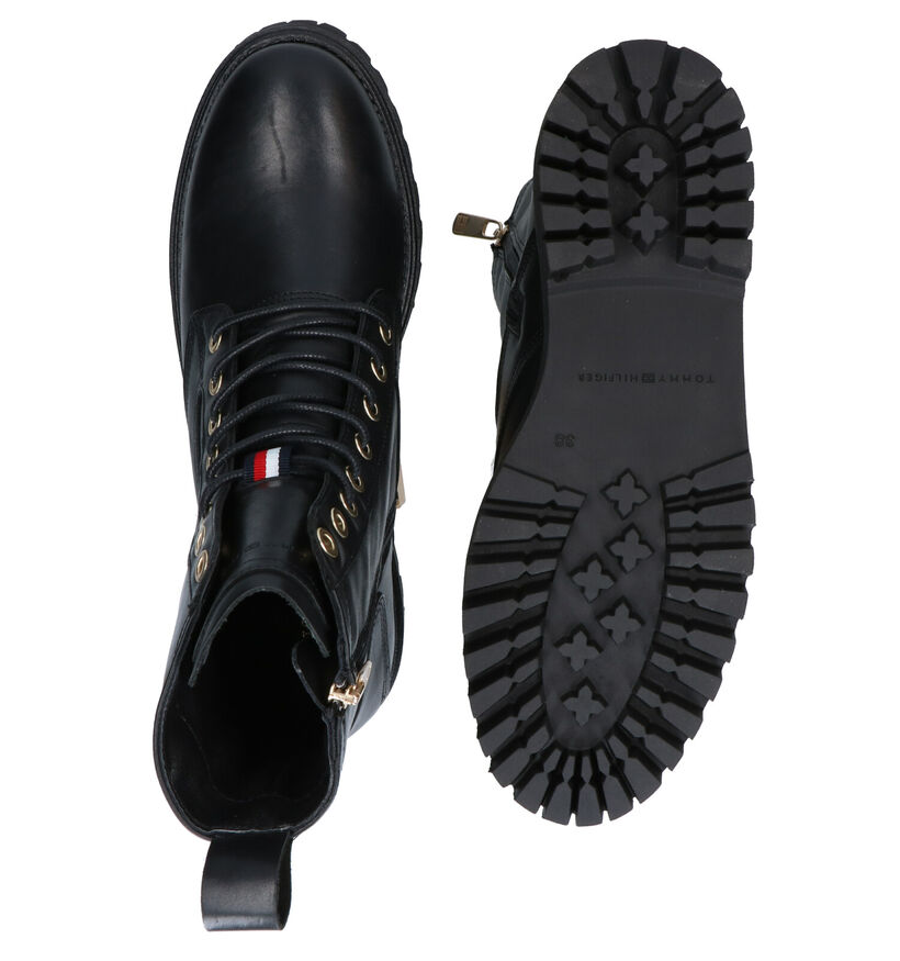Tommy Hilfiger Bottines en Noir en cuir (279974)