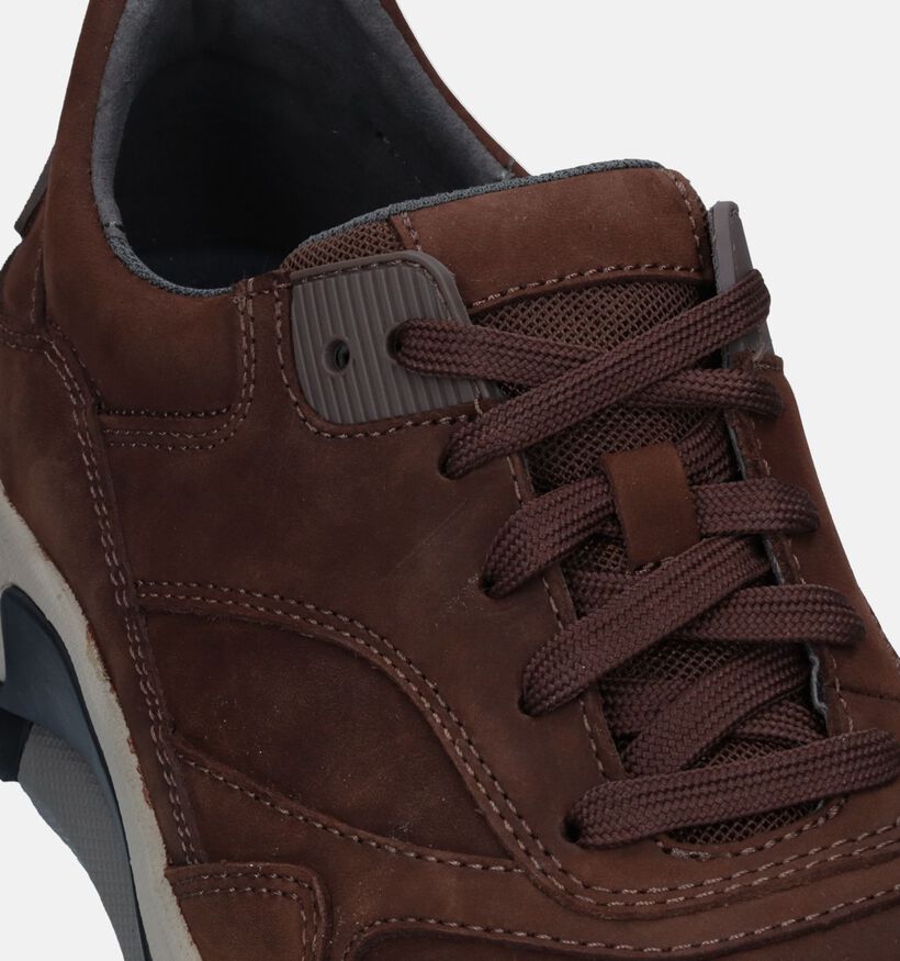 Pius Gabor Bruine Veterschoenen voor heren (339010) - geschikt voor steunzolen