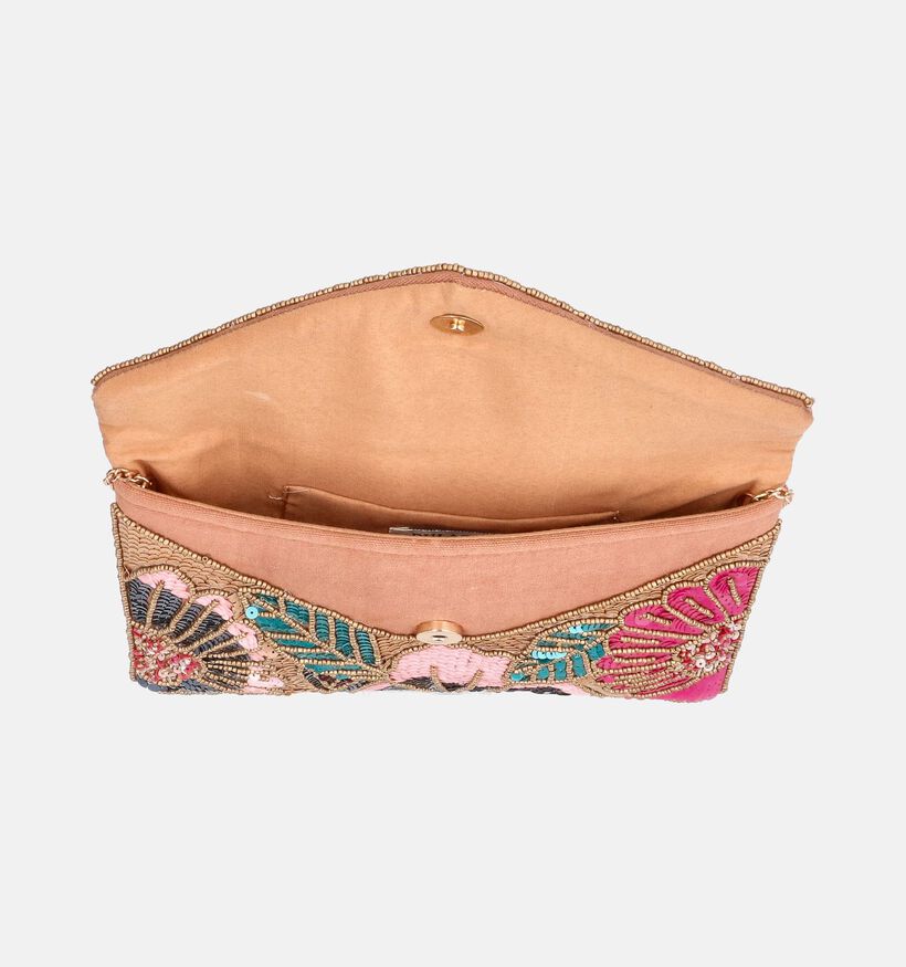Bulaggi Flower Sequins Beige Clutch voor dames (364793)
