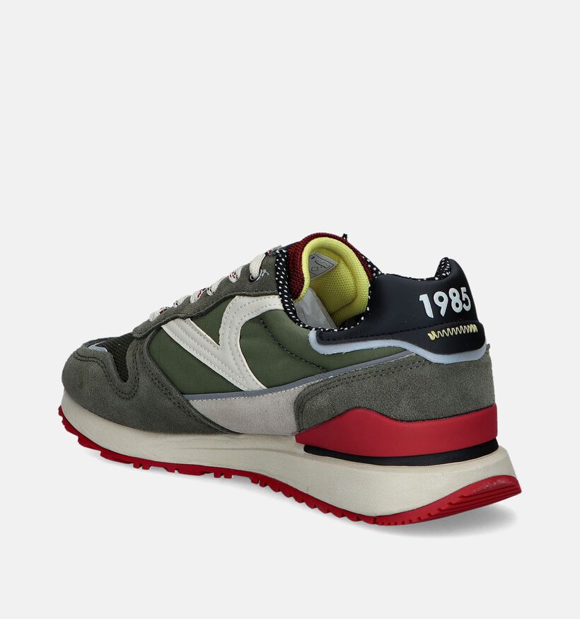 Victoria Kaki Veterschoenen voor heren (346507) - geschikt voor steunzolen
