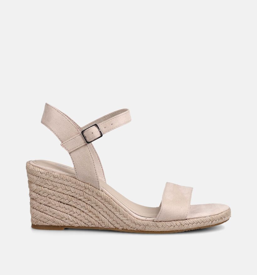 Tamaris Nude Sandales compens&eacute;es en Nude pour femmes (371682)