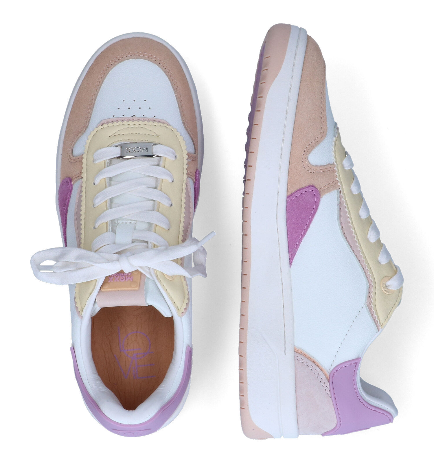 Mexx Giselle Witte Sneakers Dames Sneakers Online op TORFS.BE