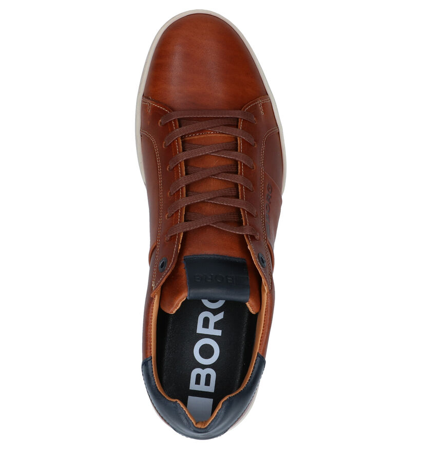 Björn Borg Cay Lea Cognac Veterschoenen in leer (278773)