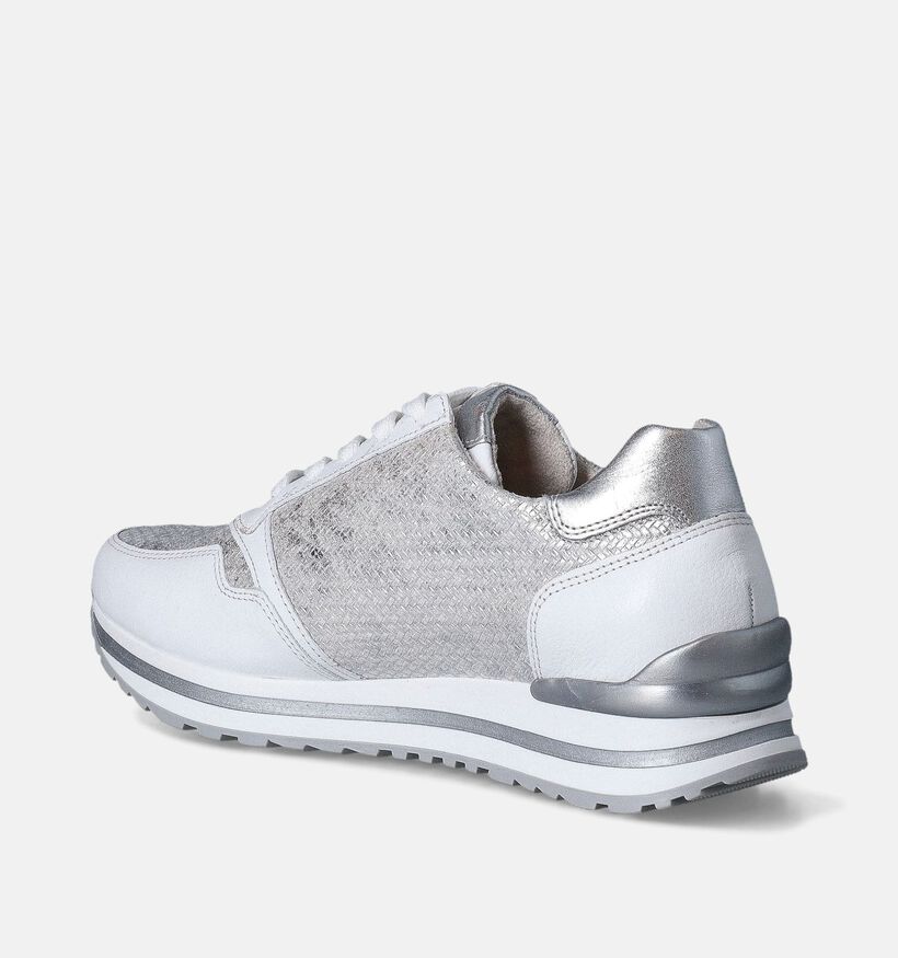 Gabor OptiFit Witte Sneakers voor dames (352051) - geschikt voor steunzolen