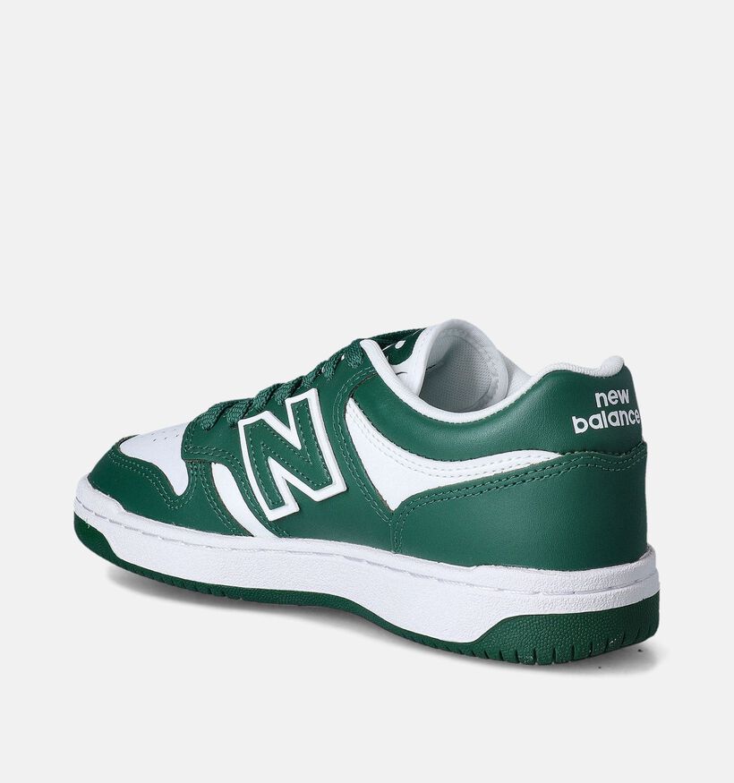 New Balance 480 Groene Sneakers voor jongens, meisjes (353457) - geschikt voor steunzolen