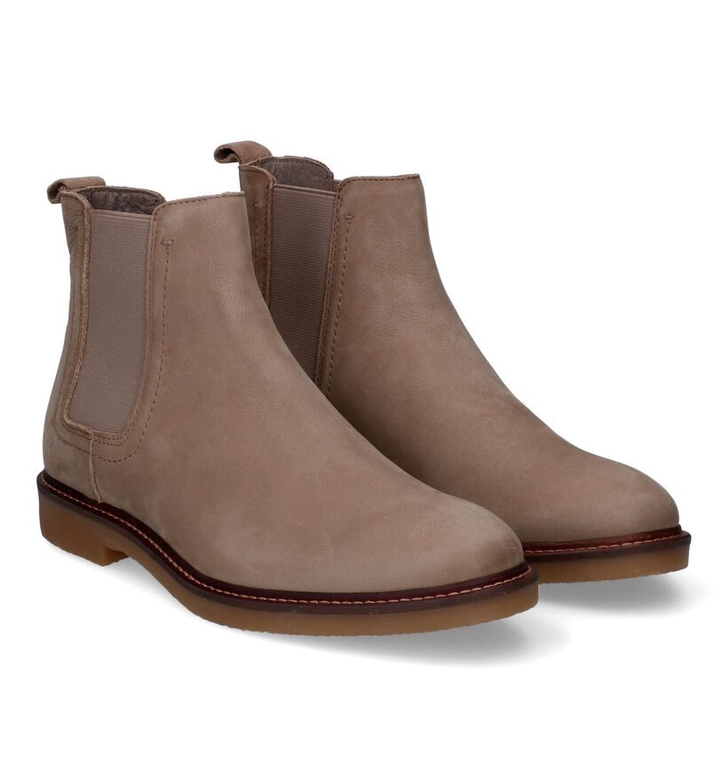 Via Borgo Halloween-31 Taupe Chelsea Boots voor heren (310533)