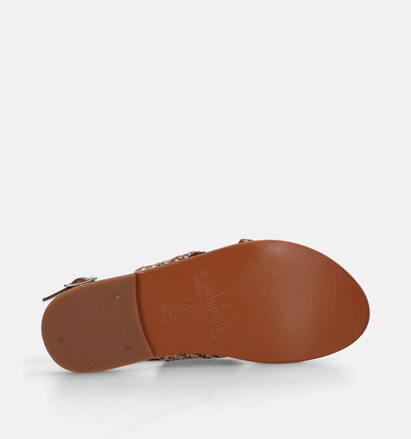 Atelier Tropézien Gouden Sandalen voor dames (341126)