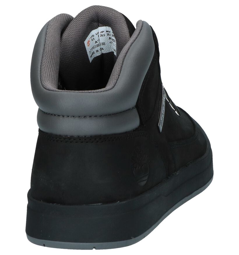 Cupsole Chaussures hautes en Noir en nubuck (232308)