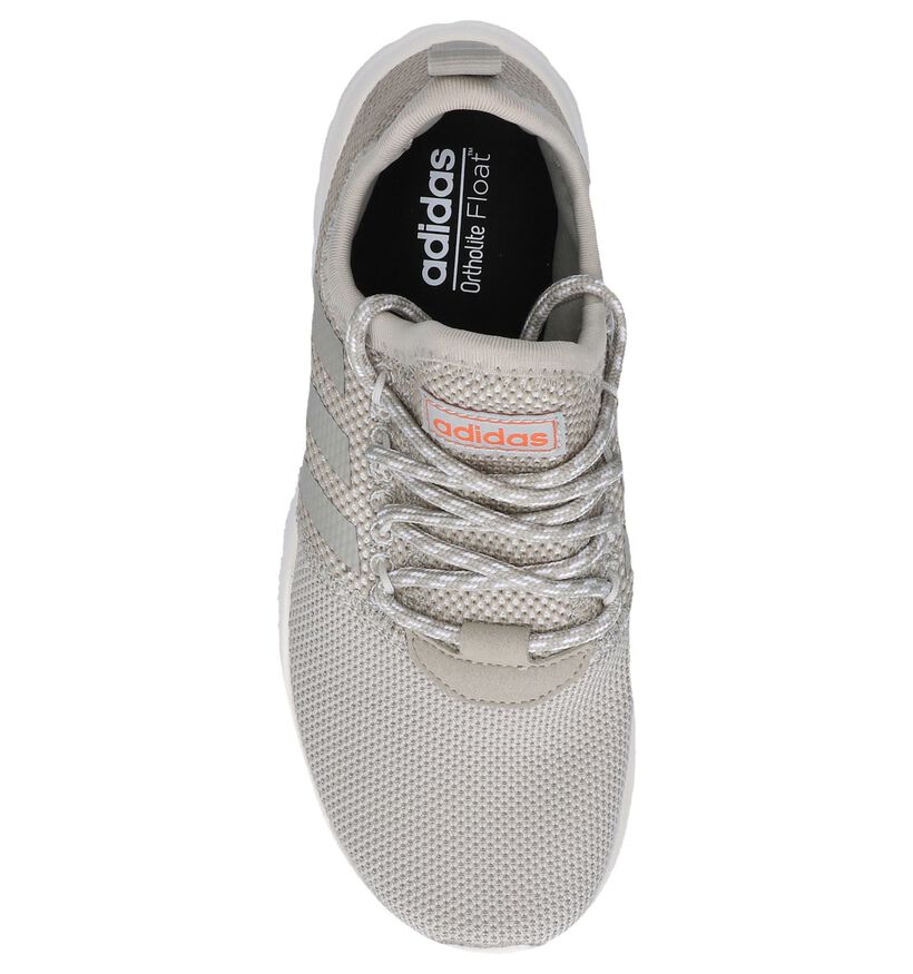 adidas Lite Racer Baskets en Beige en textile (237051)