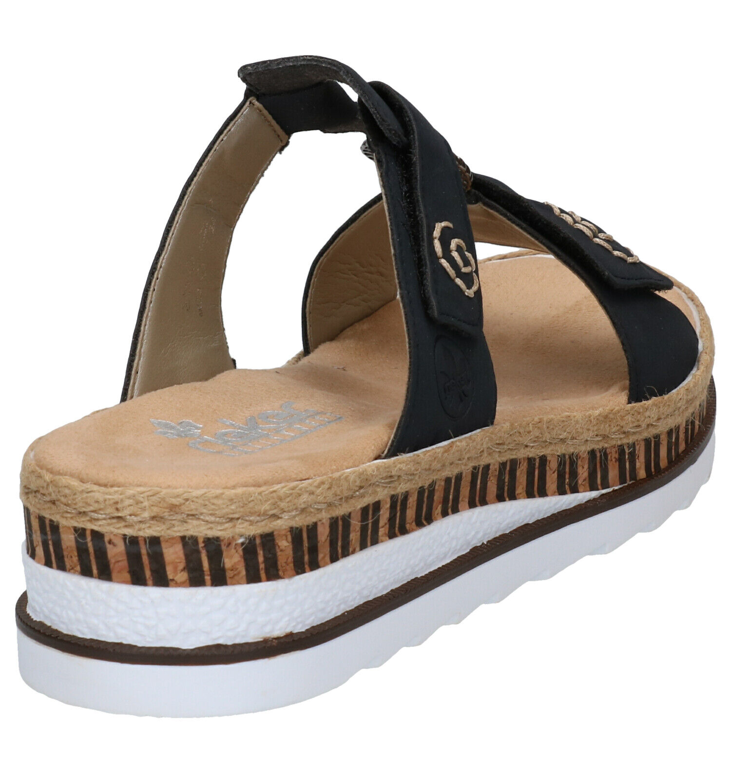 Rieker Blauwe Slippers | TORFS.BE | Gratis verzend en retour