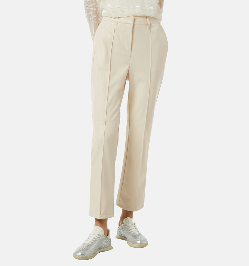 comma casual identity Pantalon Beige pour femmes (350035)