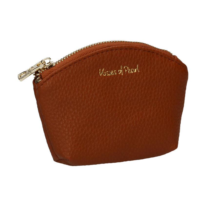 Kisses of Pearl Chloe Bourse en Cognac en simili cuir (290565)