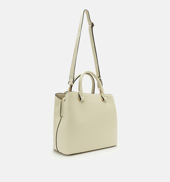 L.Credi Sacs à main Noir/Beige/Bordeaux