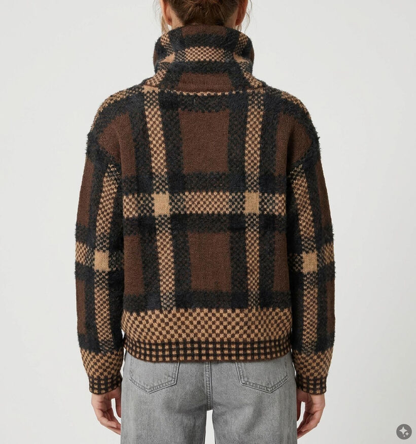 Orfeo Palomee Bruine Korte Jas voor dames (381632)