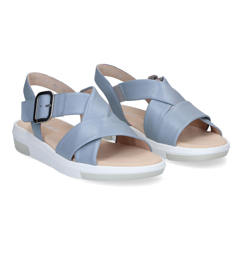 Gabor Best Fitting Sandales en Bleu pour femmes (306221)