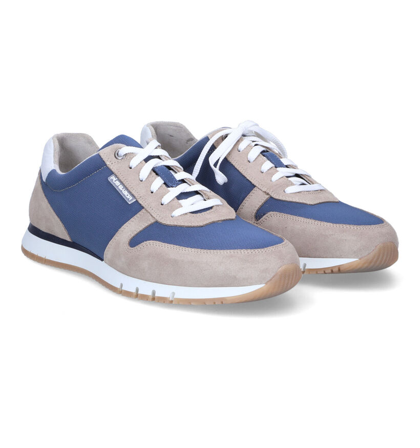 Comfort Chaussures plates en Bleu en daim (305653)