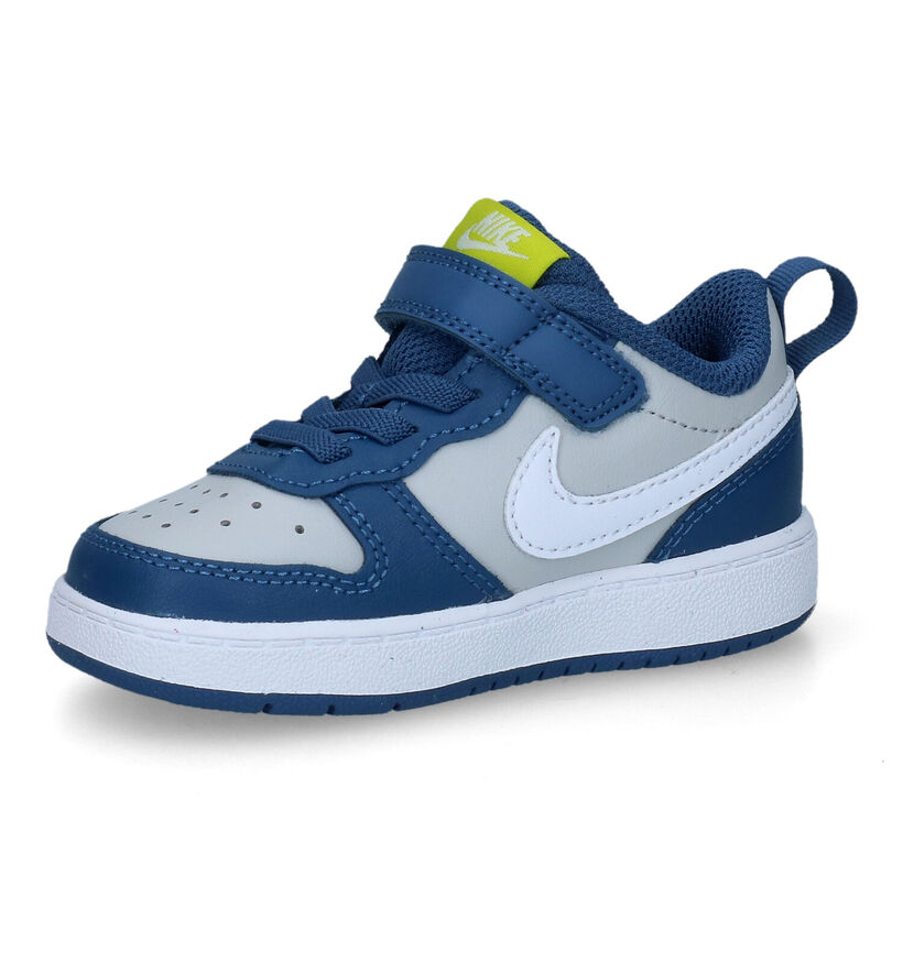 Nike Court Borough Baskets en Blanc pour garçons, filles (340221)