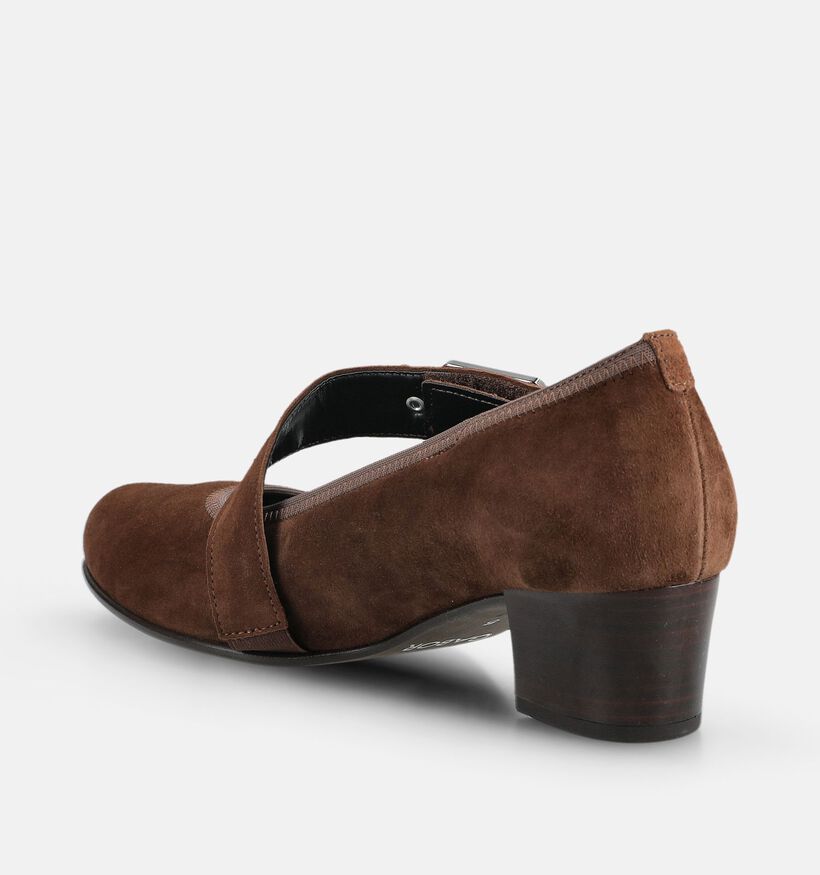 Gabor Chaussures plates en Marron pour femmes (378259)