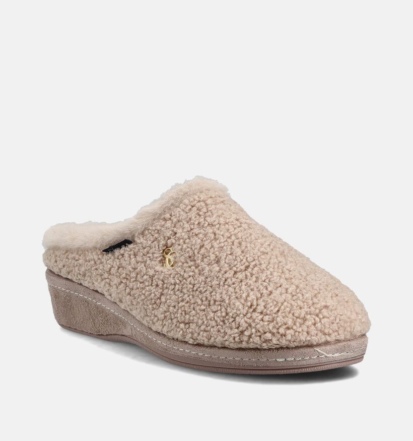 Scapa Beige Open Pantoffels voor dames (380849)