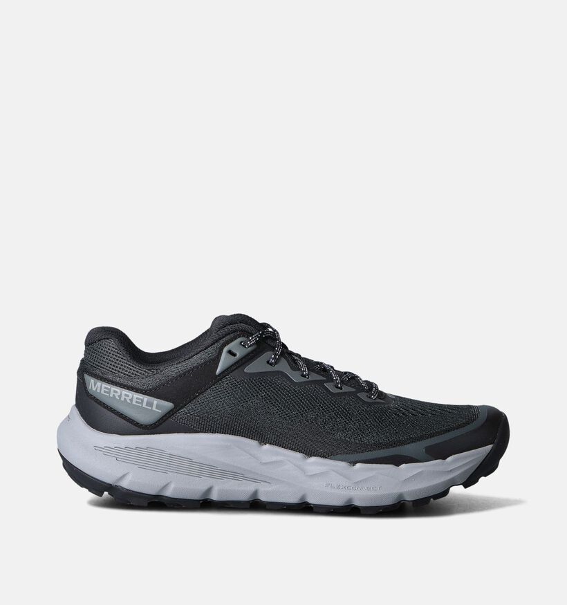 Merrell Nova 4 Zwarte Wandelschoenen voor heren (352776) - geschikt voor steunzolen