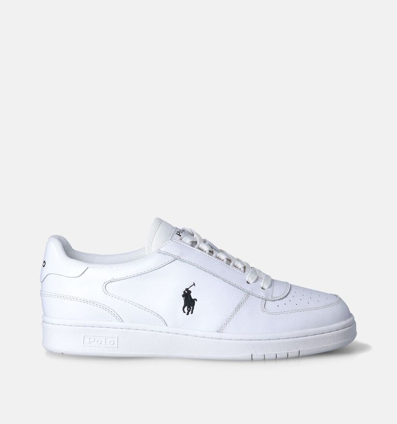 Polo Ralph Lauren Baskets basses en Blanc pour hommes (350919) - pour semelles orthopédiques