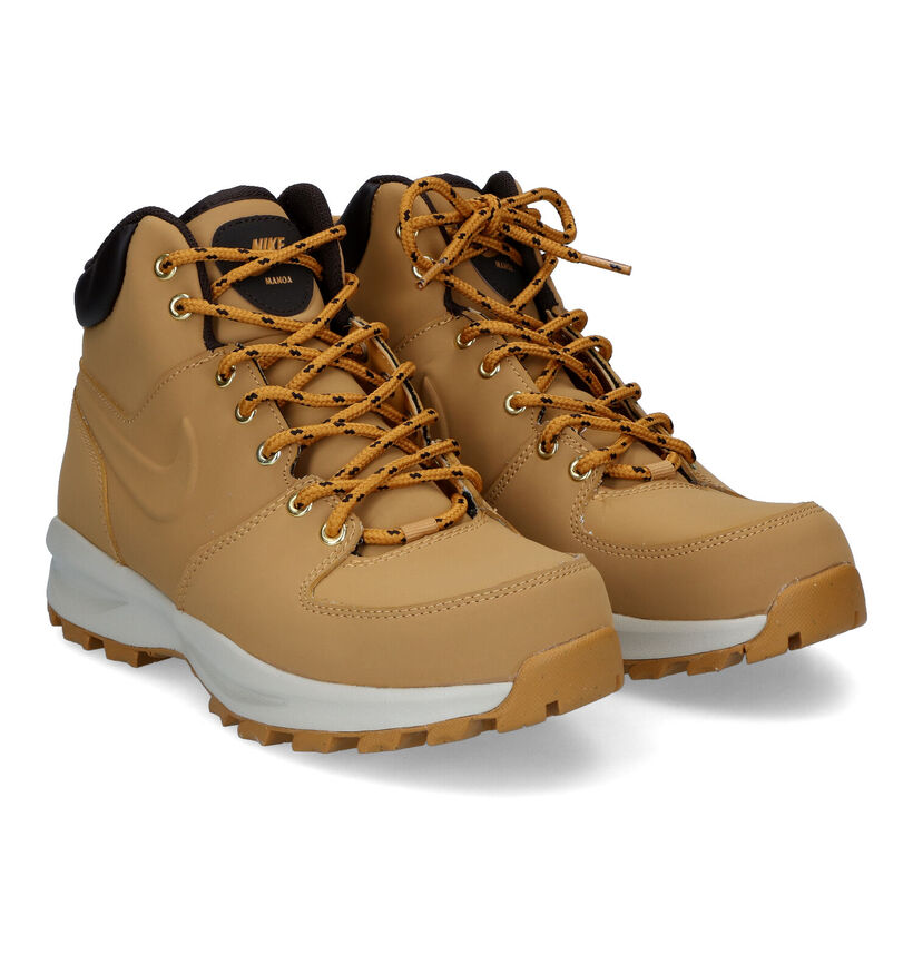 Nike Manoa Leather camel Sneaker in leer (316485)