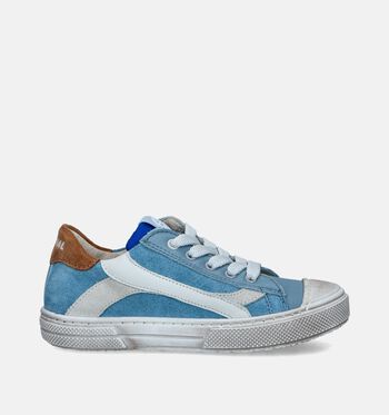 Veterschoenen blauw
