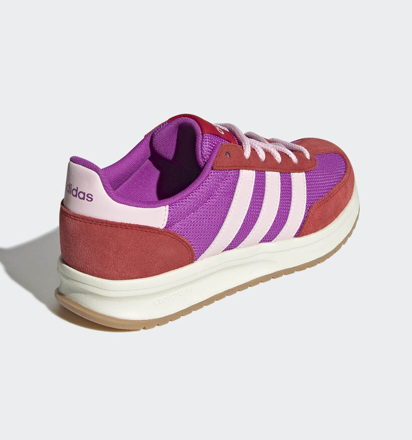 adidas Run 70s 2.0 Baskets en Violet/Rouge pour femmes (359447) - pour semelles orthopédiques