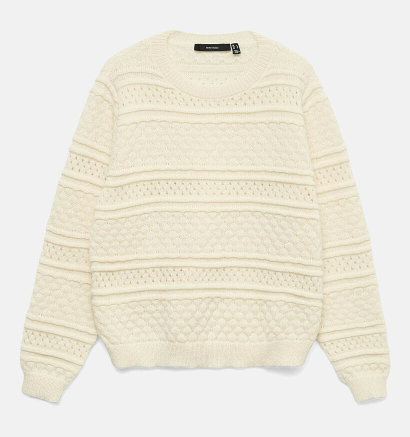 Vero Moda Leo Lichtbeige Trui voor dames (366119)