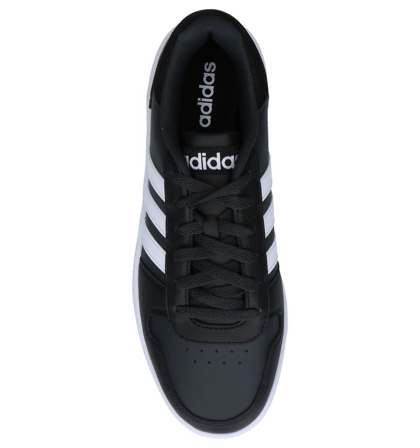 adidas Hoops 2.0 Witte Sneakers in kunstleer (276427)