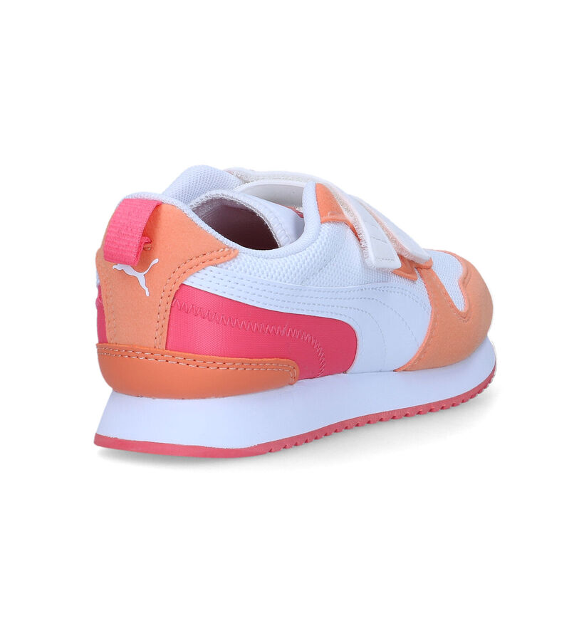 Puma R78 Baskets en Blanc pour filles (318763) - pour semelles orthopédiques