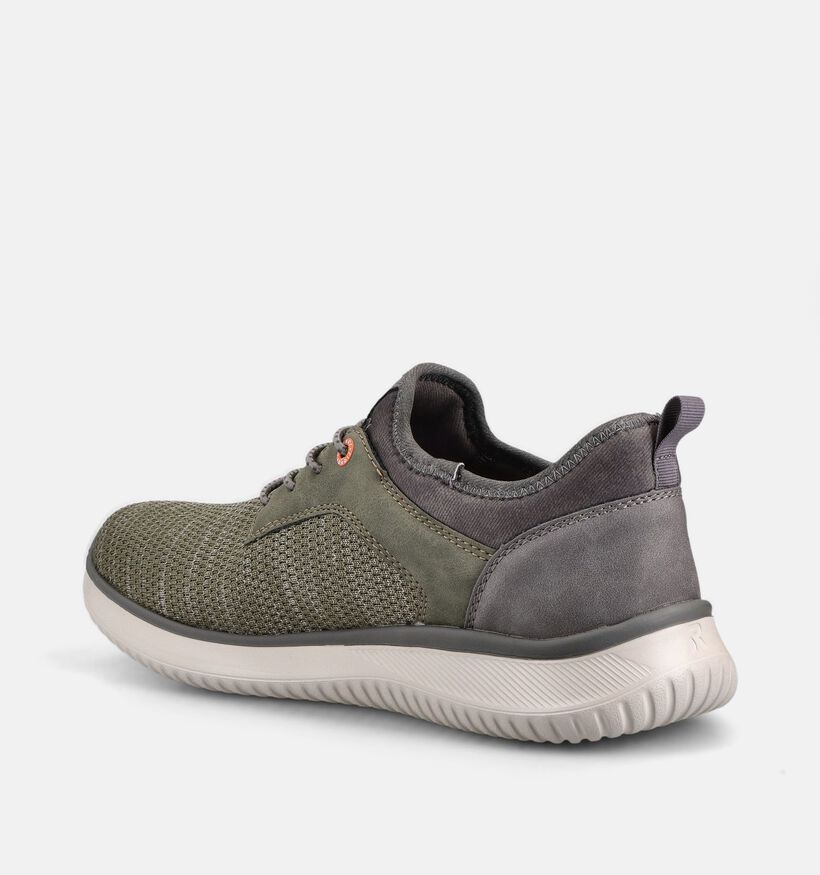 Rieker Comfort Kaki Mocassins voor heren (367565) - geschikt voor steunzolen